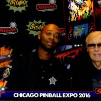 Mike with Adam West